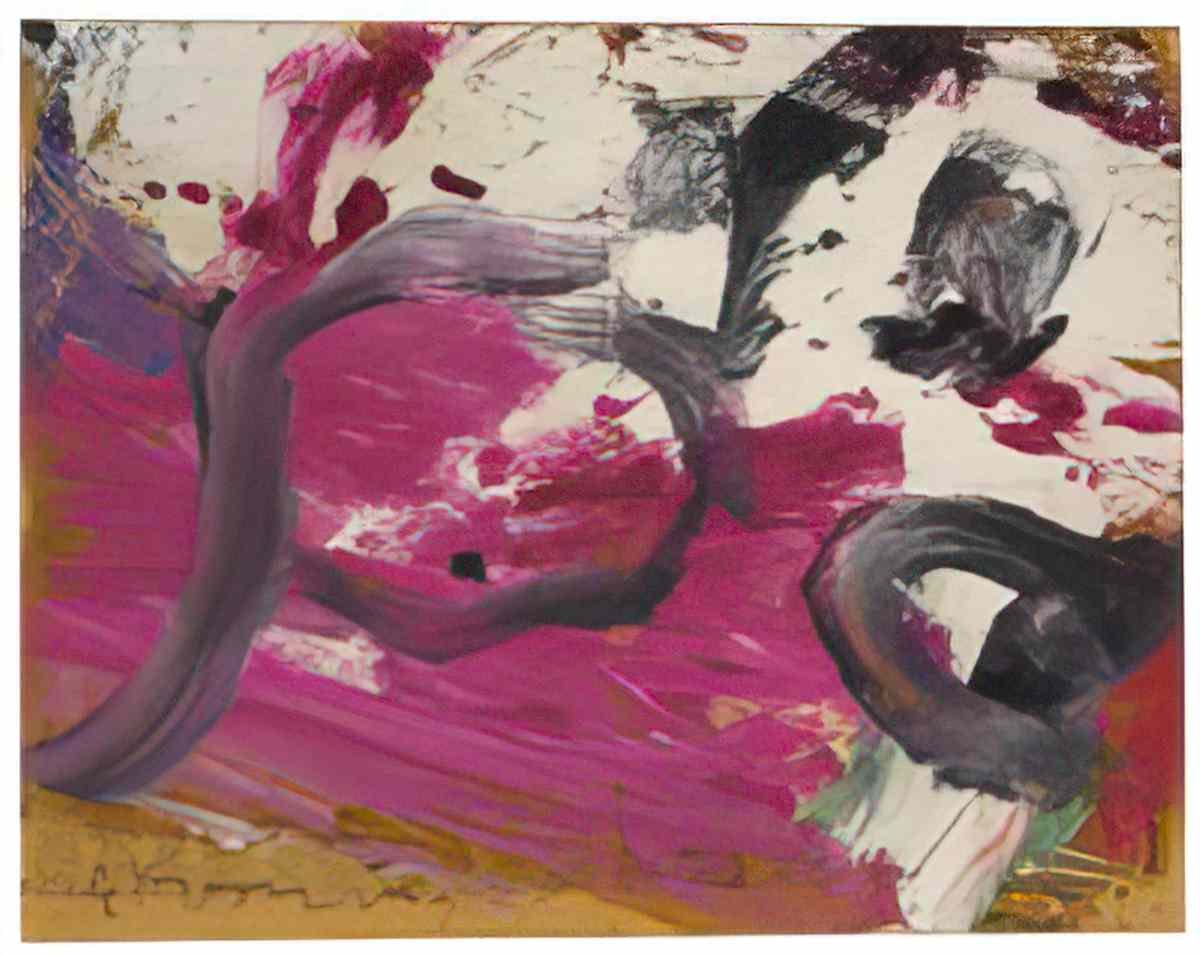 Willem de Kooning untitled landscape Art A4 Photo Print