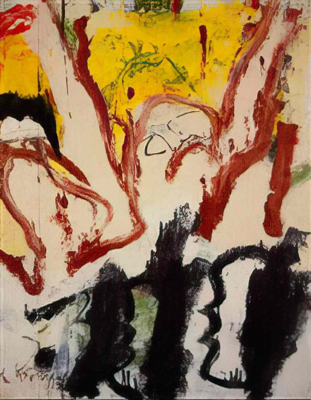 Willem de Kooning untitled man in water Art A4 Photo Print