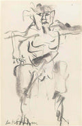 Willem de Kooning untitled man2 Art A4 Photo Print