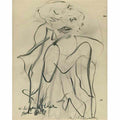 Willem de Kooning untitled marilyn monroe series Art A4 Photo Print