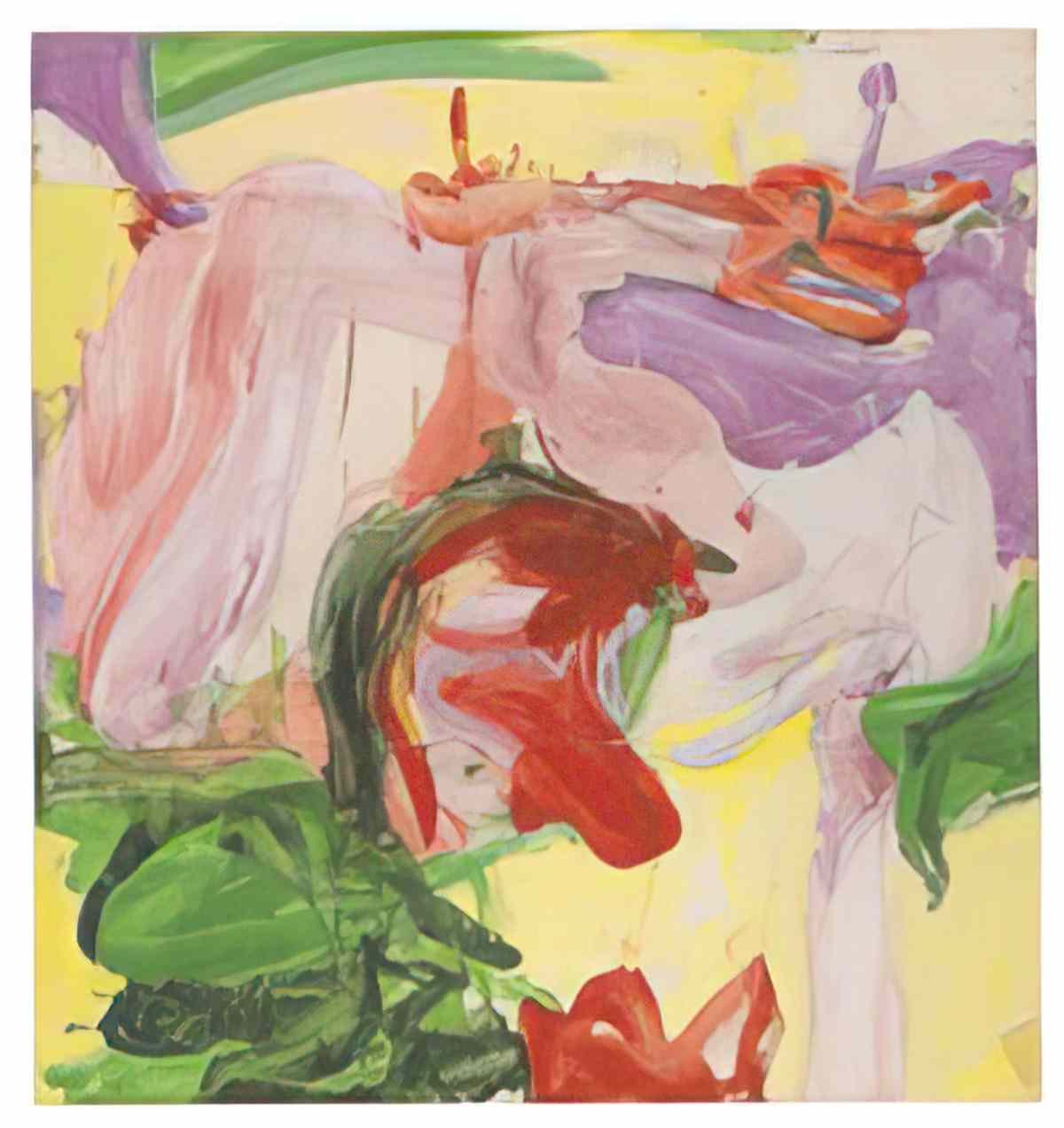 Willem de Kooning untitled on 2sheets Art A4 Photo Print