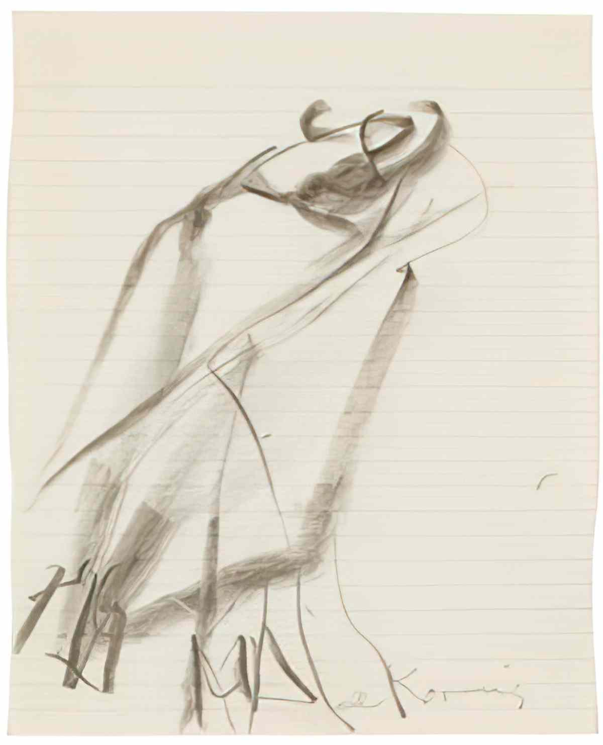 Willem de Kooning untitled owl Art A4 Photo Print