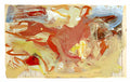 Willem de Kooning untitled red Art A4 Photo Print