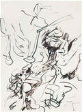 Willem de Kooning untitled spoleto Art A4 Photo Print