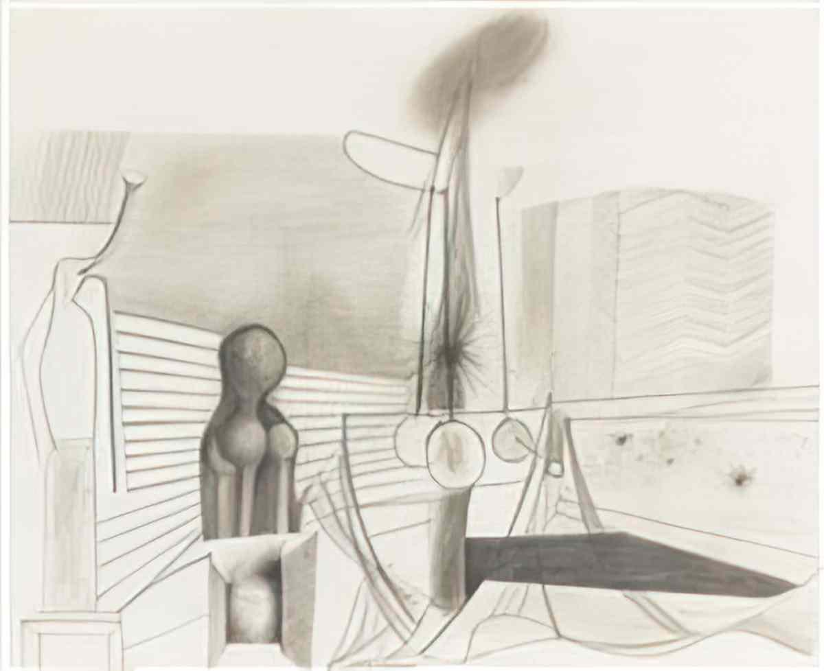 Willem de Kooning untitled study for worlds fair mural medicine Art A4 Photo Print