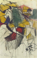 Willem de Kooning untitled to dear ruth miller Art A4 Photo Print