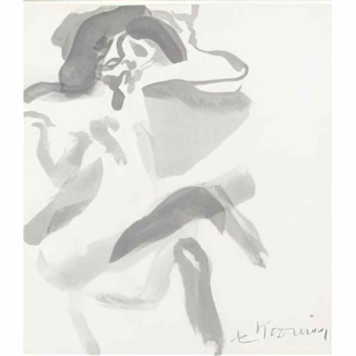 Willem de Kooning untitled tokyo Art A4 Photo Print