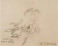 Willem de Kooning untitled turtle lady Art A4 Photo Print