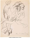 Willem de Kooning untitled two figures Art A4 Photo Print