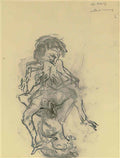 Willem de Kooning untitled two figures2 Art A4 Photo Print