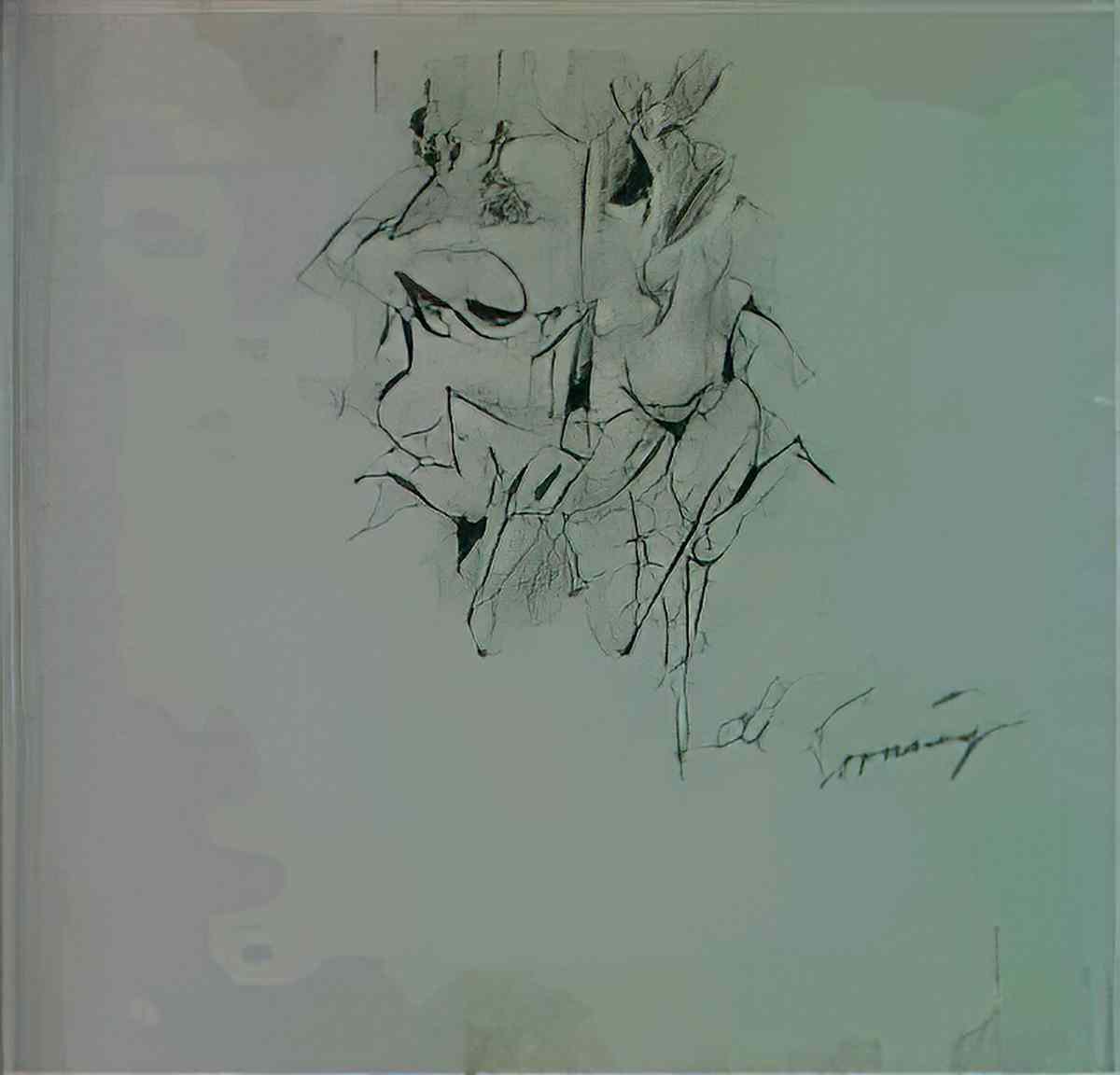 Willem de Kooning untitled two women13 Art A4 Photo Print