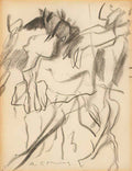 Willem de Kooning untitled two women3 Art A4 Photo Print