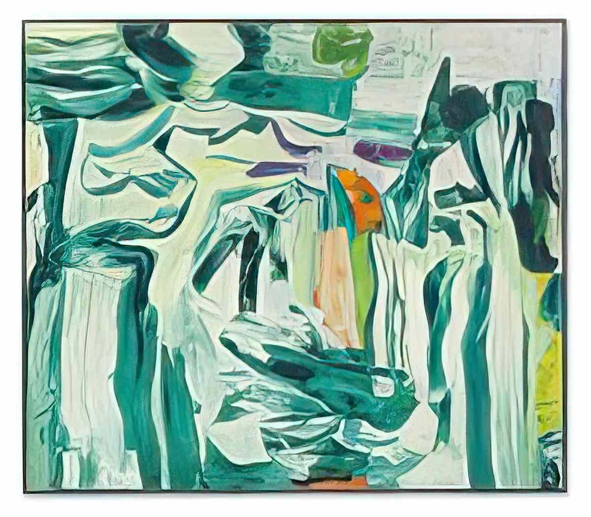 Willem de Kooning untitled v3 Art A4 Photo Print