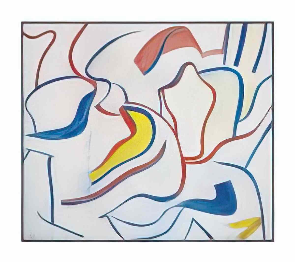 Willem de Kooning untitled vi Art A4 Photo Print