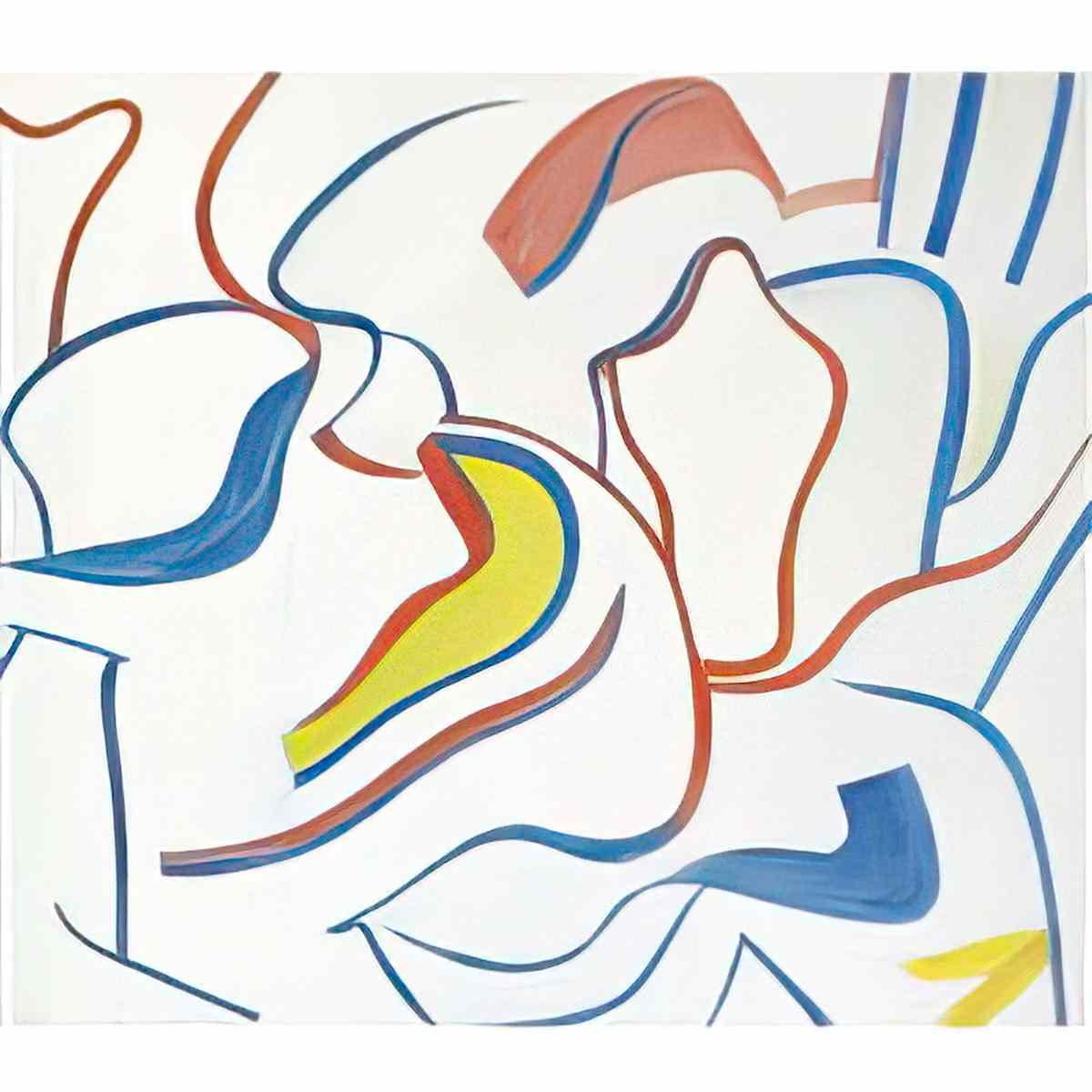 Willem de Kooning untitled vi2 Art A4 Photo Print