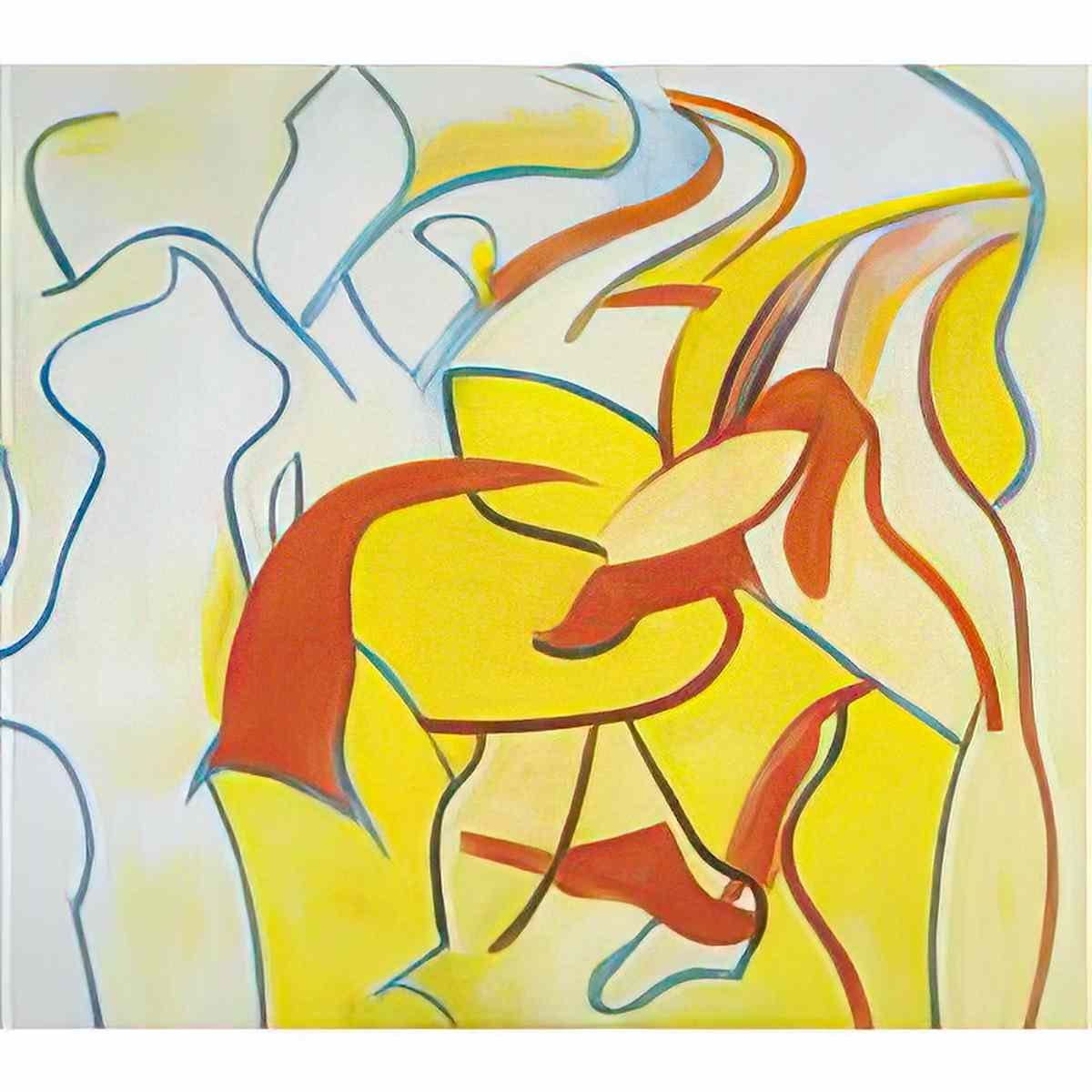 Willem de Kooning untitled vii2 Art A4 Photo Print