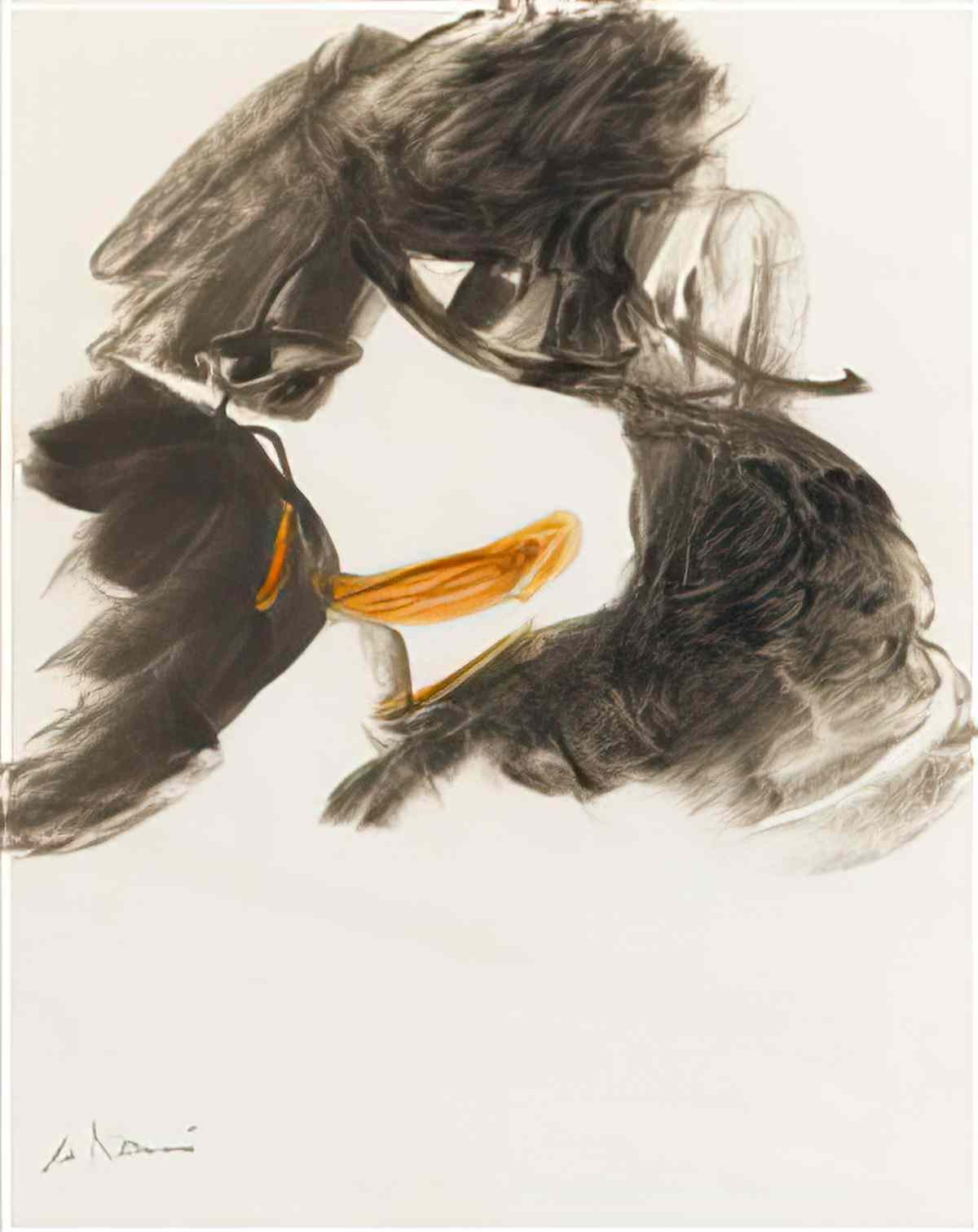 Willem de Kooning untitled woman study Art A4 Photo Print