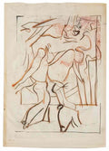 Willem de Kooning untitled woman with high heels Art A4 Photo Print