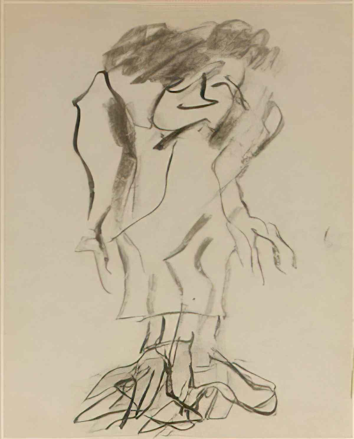 Willem de Kooning untitled woman15 2 Art A4 Photo Print