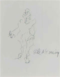 Willem de Kooning untitled woman16 2 Art A4 Photo Print