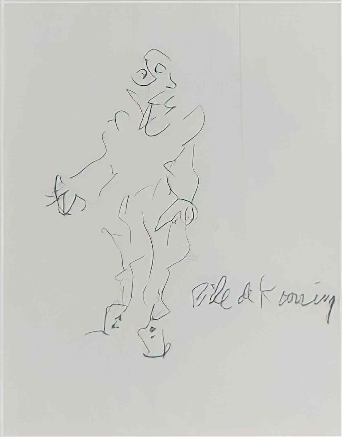 Willem de Kooning untitled woman16 2 Art A4 Photo Print