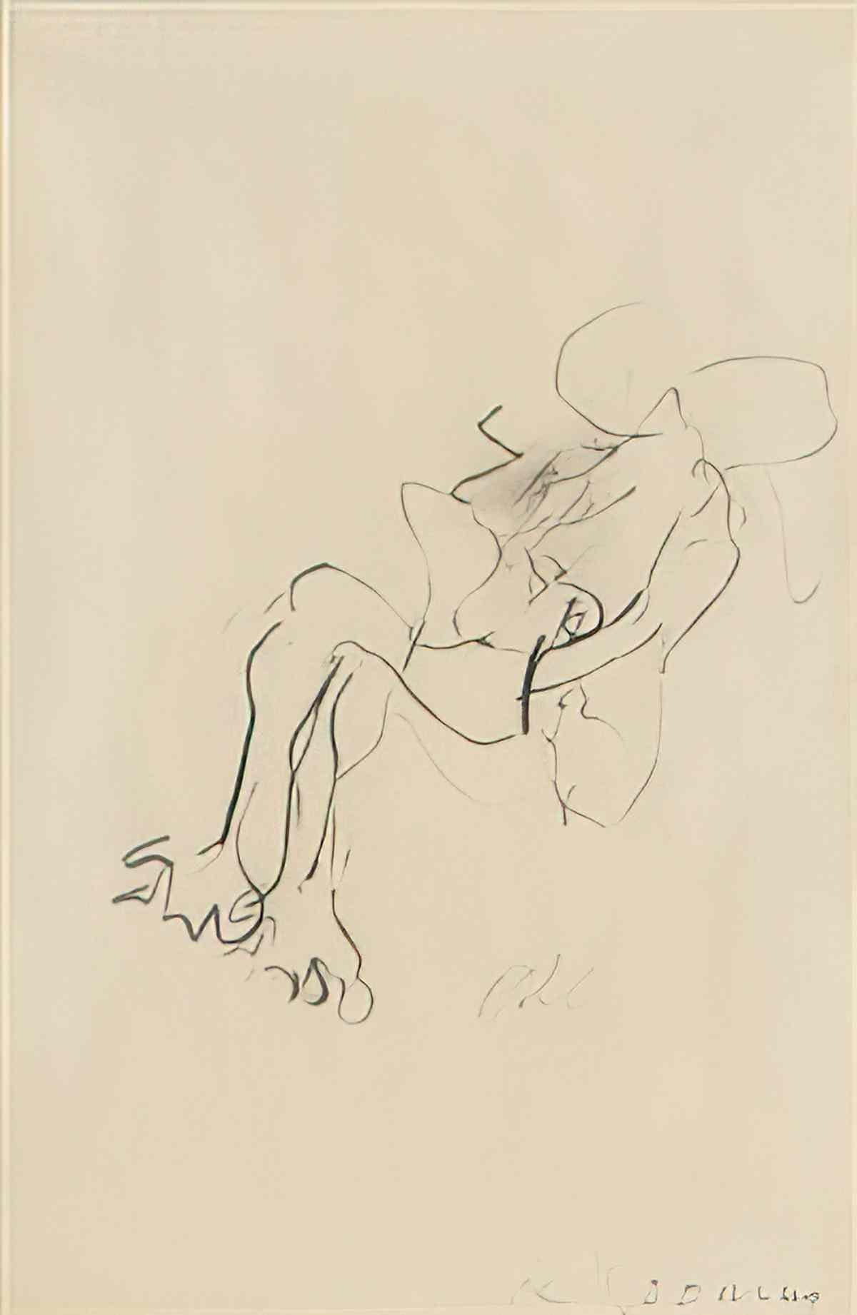 Willem de Kooning untitled woman21 Art A4 Photo Print