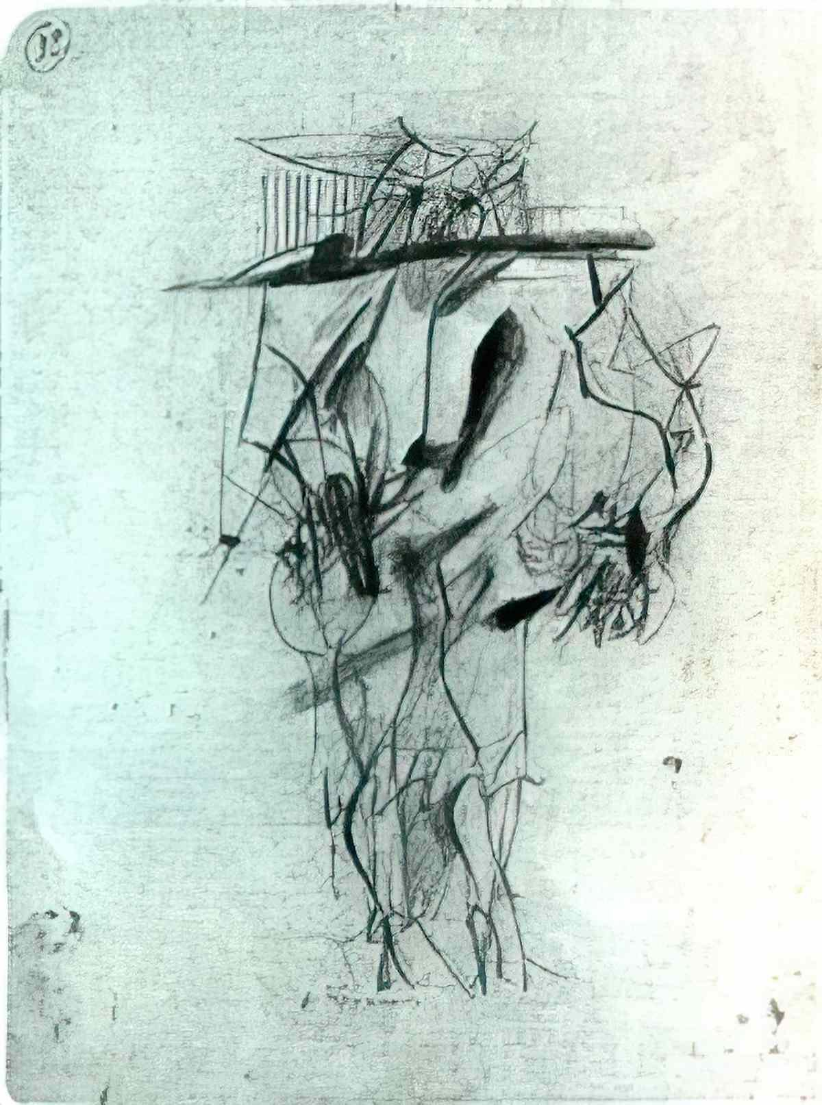 Willem de Kooning untitled woman28 Art A4 Photo Print