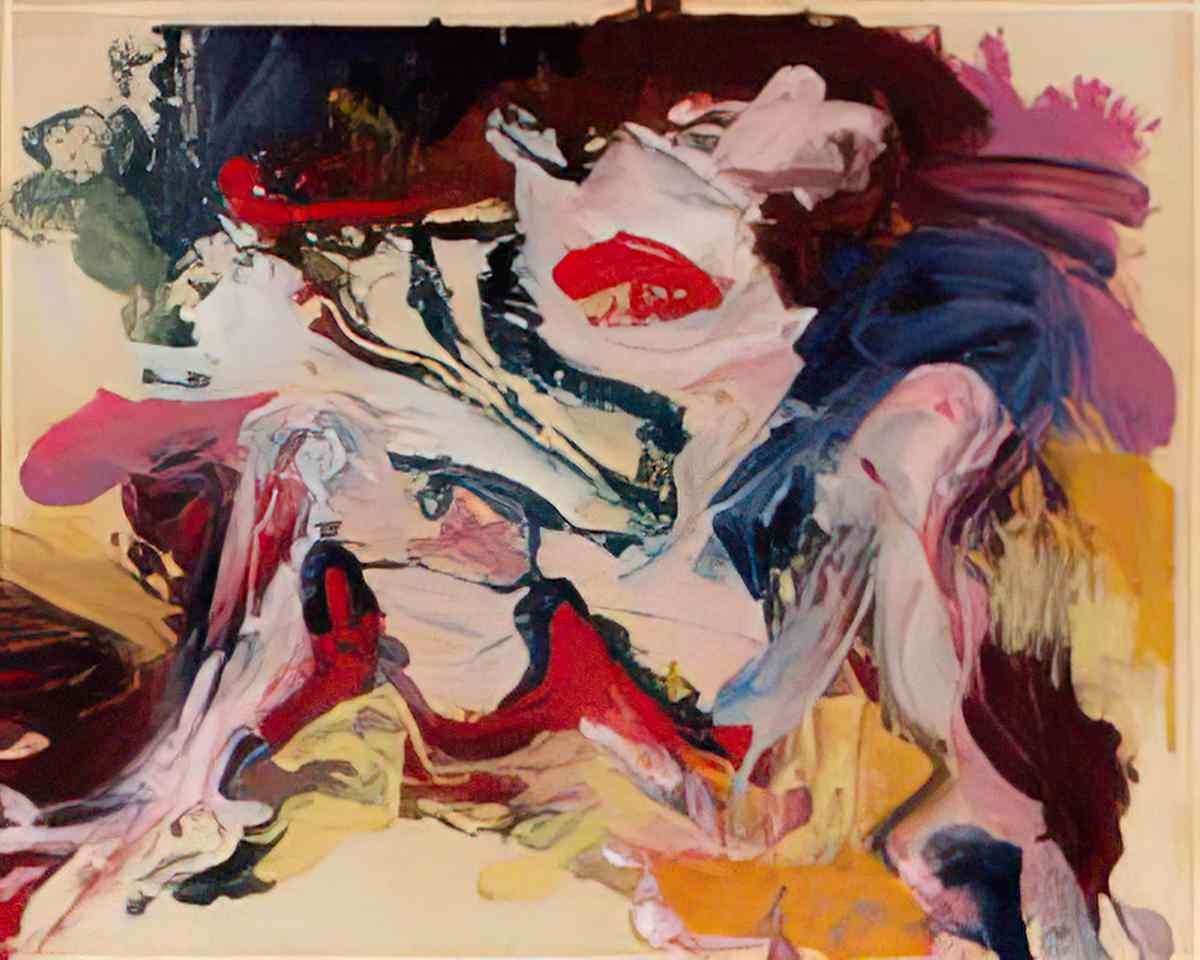 Willem de Kooning untitled woman3 Art A4 Photo Print