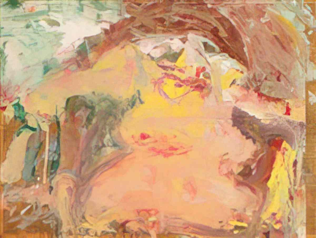 Willem de Kooning untitled woman4 Art A4 Photo Print