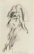 Willem de Kooning untitled woman8 2 Art A4 Photo Print