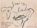 Willem de Kooning untitled womans head Art A4 Photo Print