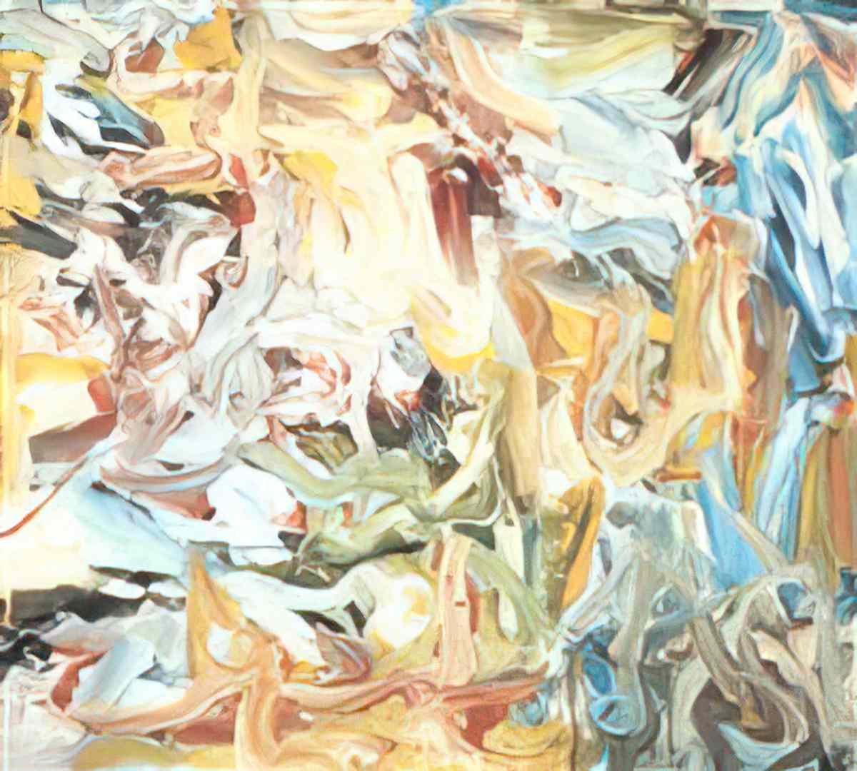 Willem de Kooning untitled xiii Art A4 Photo Print