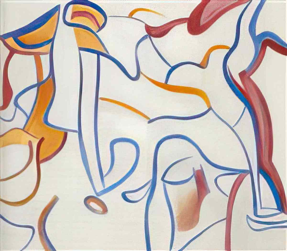 Willem de Kooning untitled xxi Art A4 Photo Print