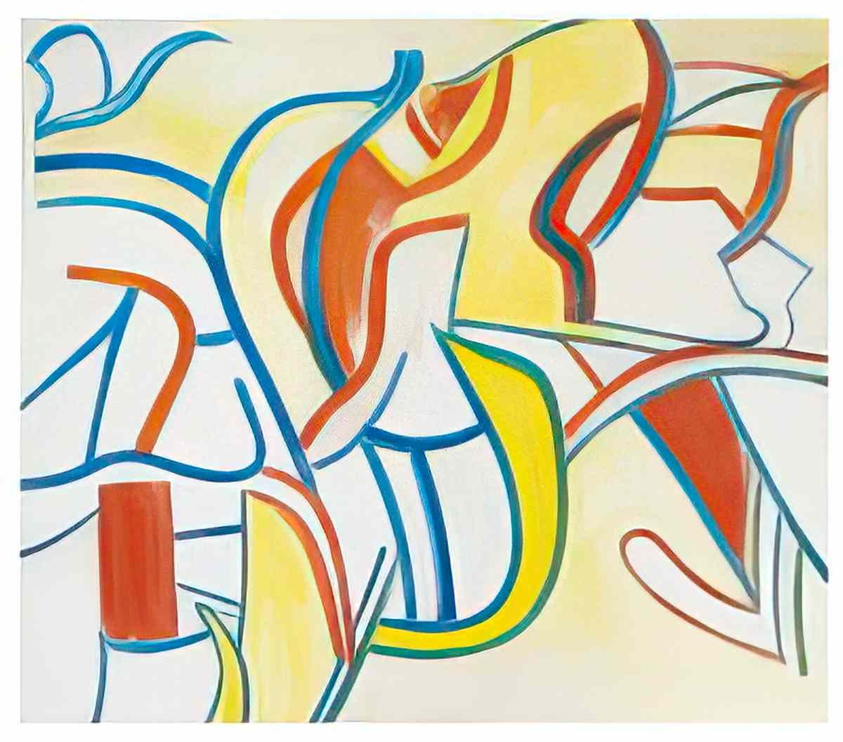 Willem de Kooning untitled xxi1 Art A4 Photo Print