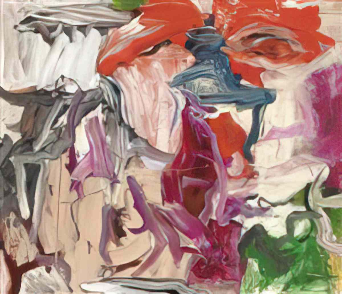Willem de Kooning untitled xxiii Art A4 Photo Print