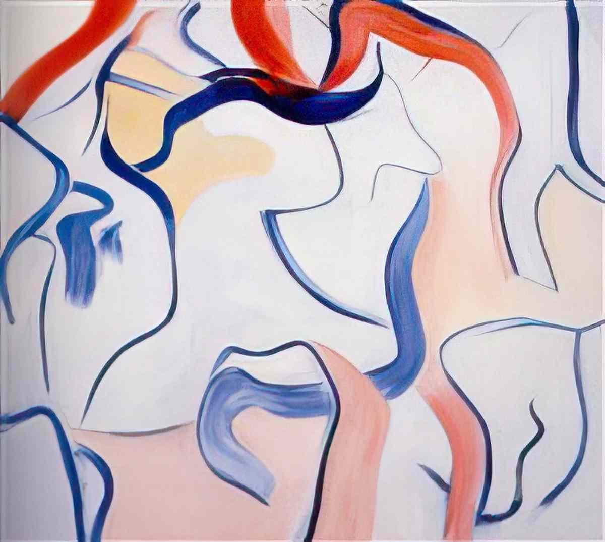 Willem de Kooning untitled xxiv Art A4 Photo Print