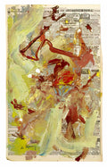 Willem de Kooning untitled yellow Art A4 Photo Print