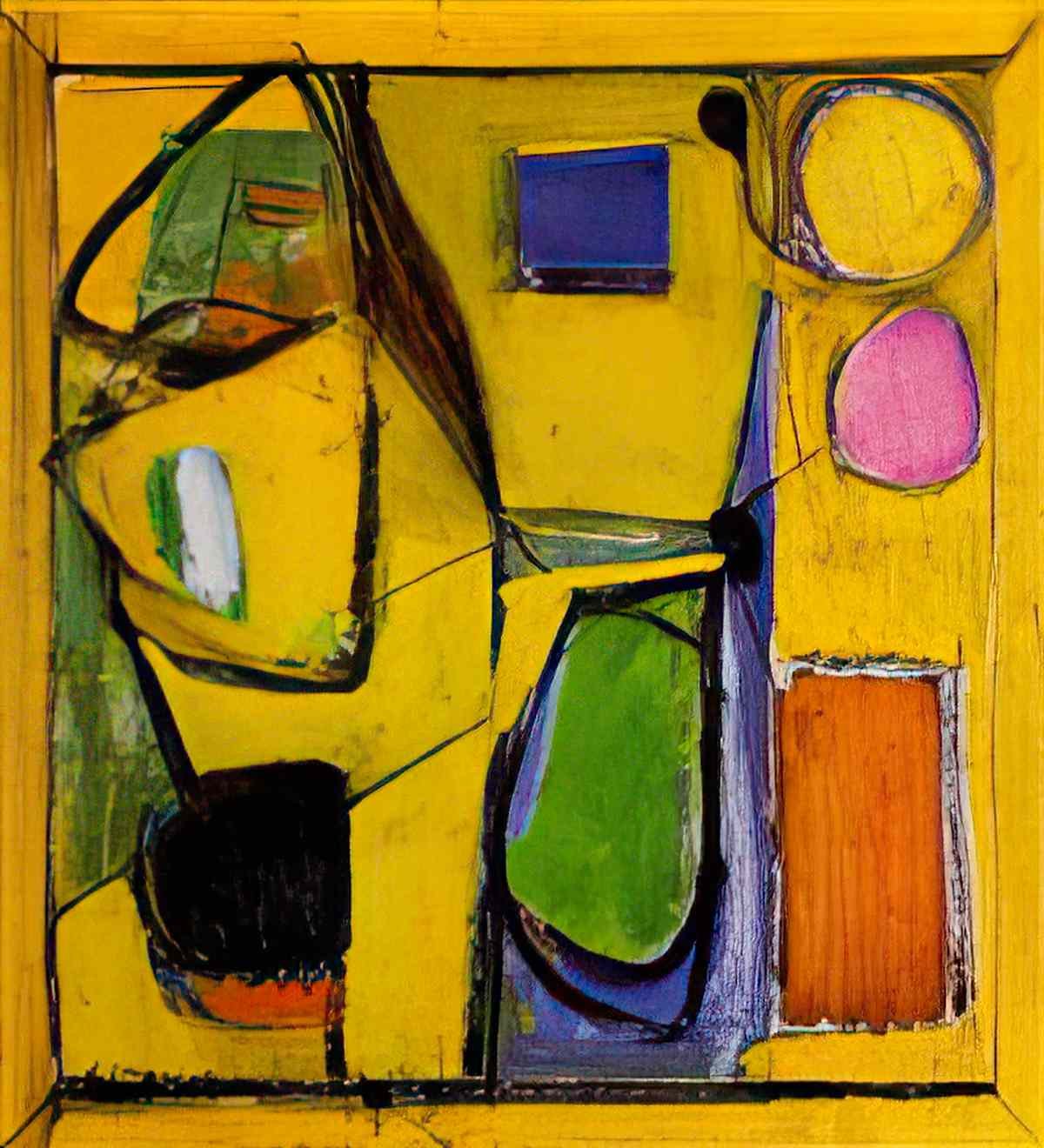 Willem de Kooning untitled10 Art A4 Photo Print