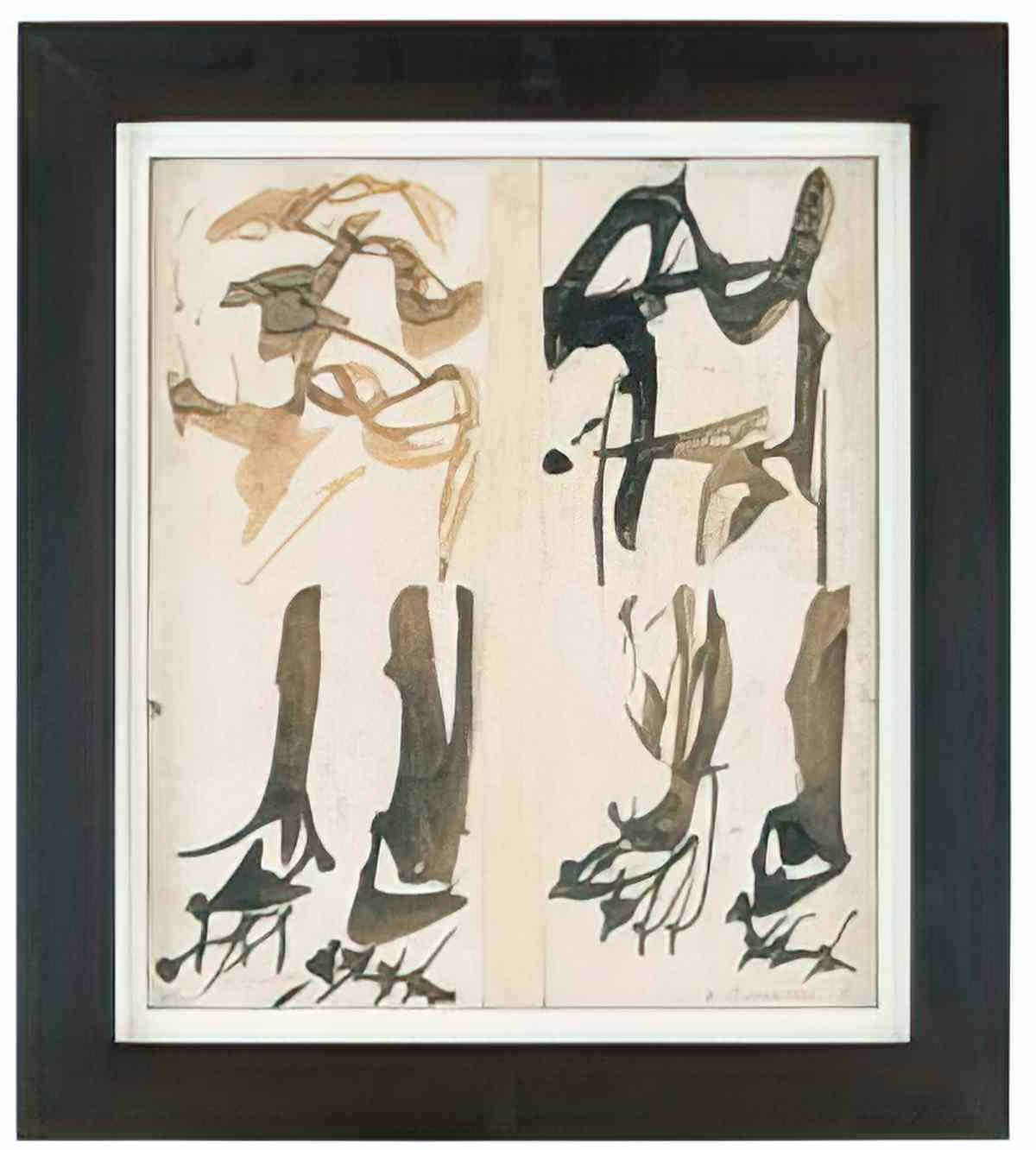 Willem de Kooning untitled101 2 Art A4 Photo Print
