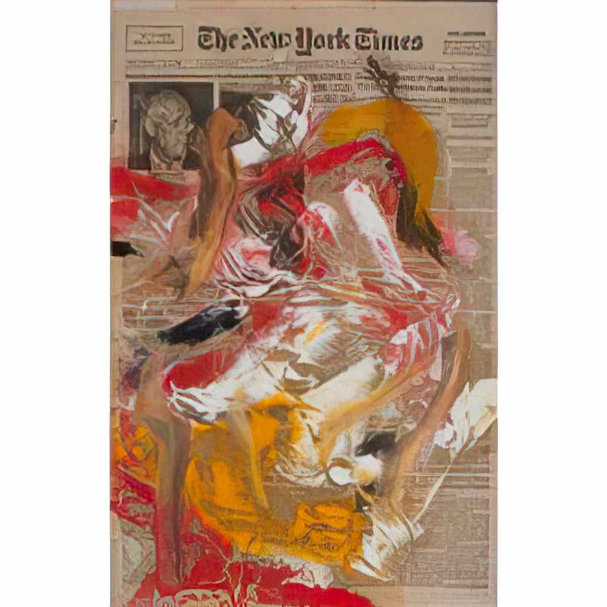Willem de Kooning untitled105 Art A4 Photo Print