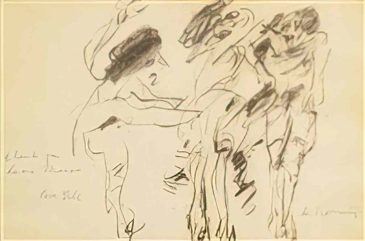 Willem de Kooning untitled110 2 Art A4 Photo Print