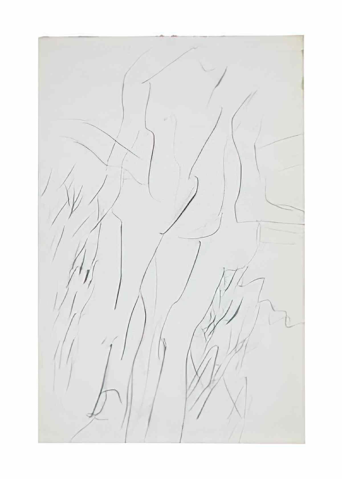 Willem de Kooning untitled115 2 Art A4 Photo Print