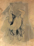Willem de Kooning untitled120 Art A4 Photo Print