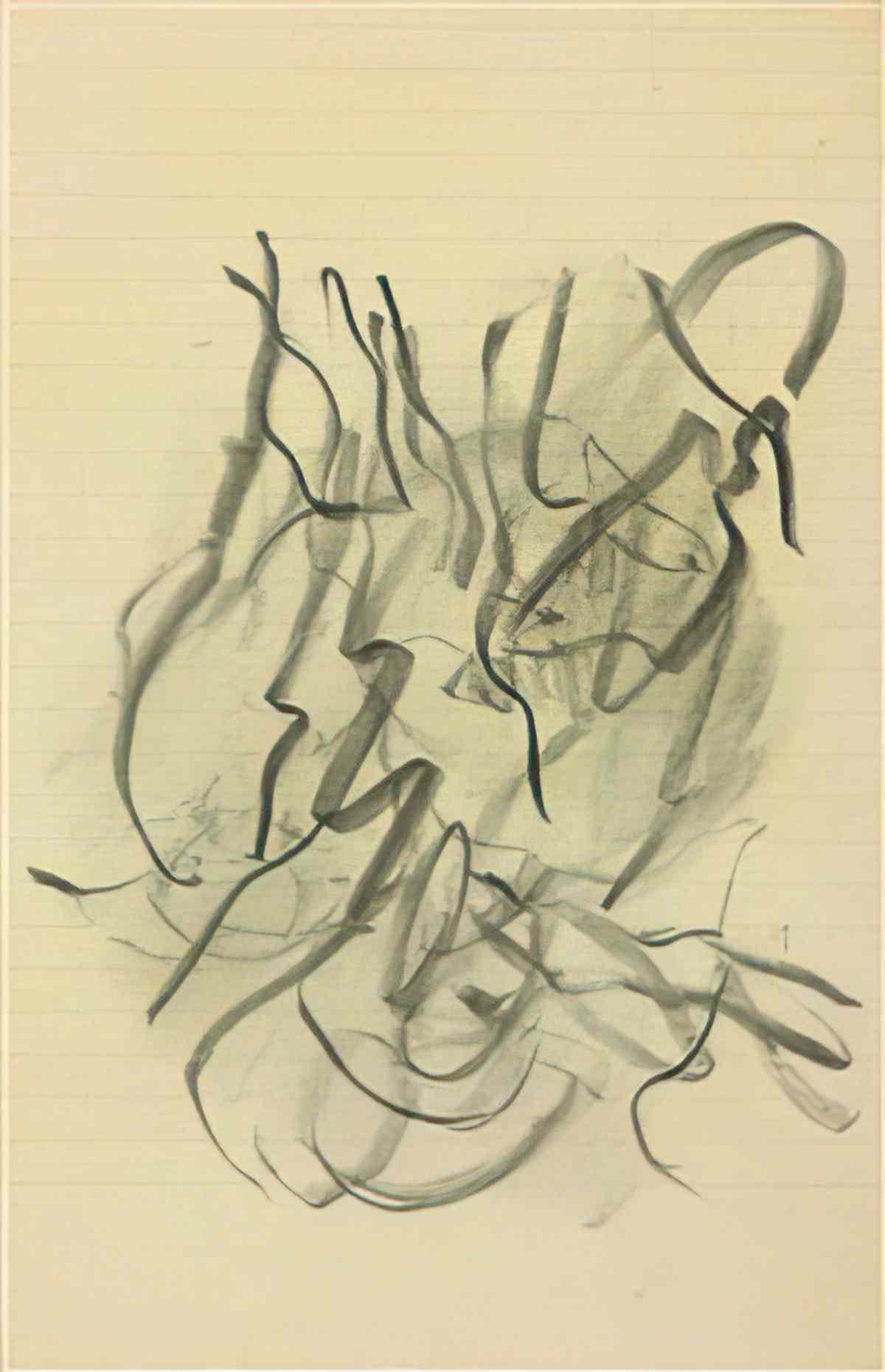 Willem de Kooning untitled121 2 Art A4 Photo Print