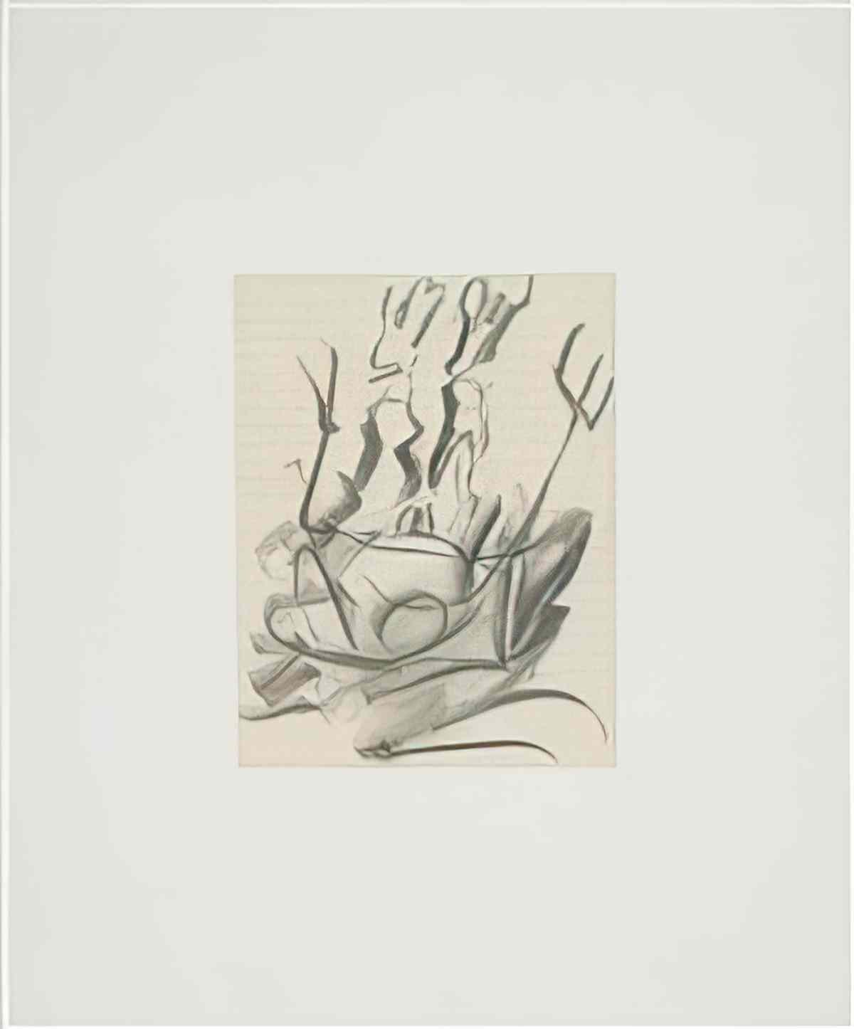 Willem de Kooning untitled1222 Art A4 Photo Print