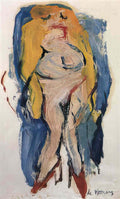 Willem de Kooning untitled125 Art A4 Photo Print