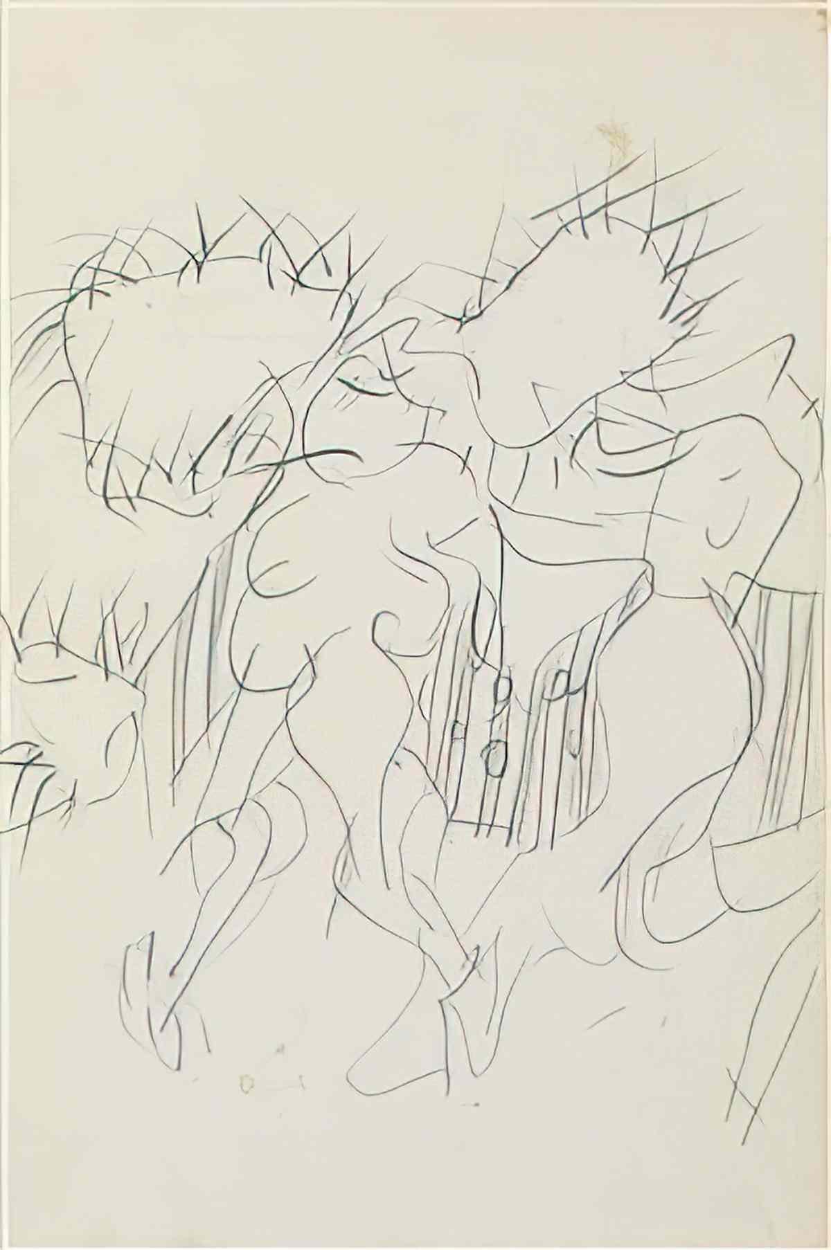 Willem de Kooning untitled132 Art A4 Photo Print