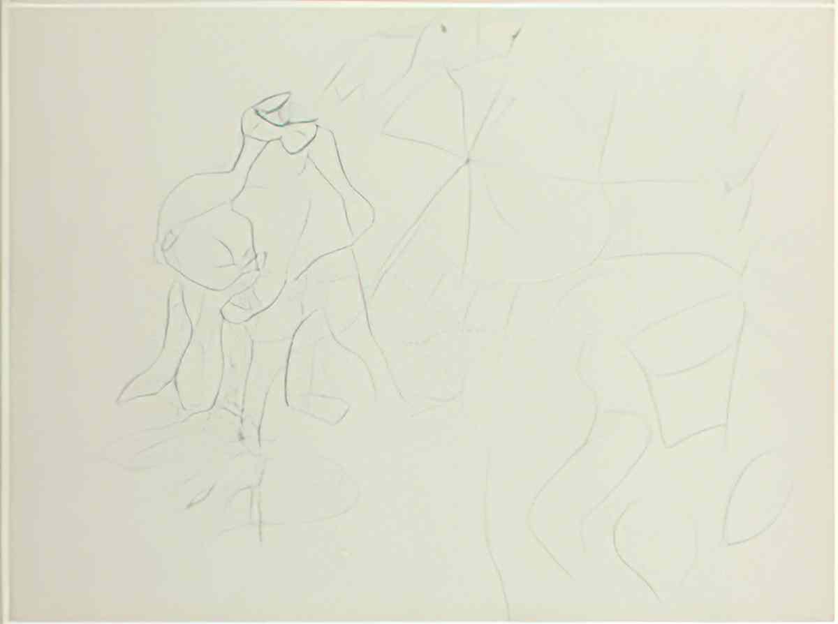 Willem de Kooning untitled133 2 Art A4 Photo Print