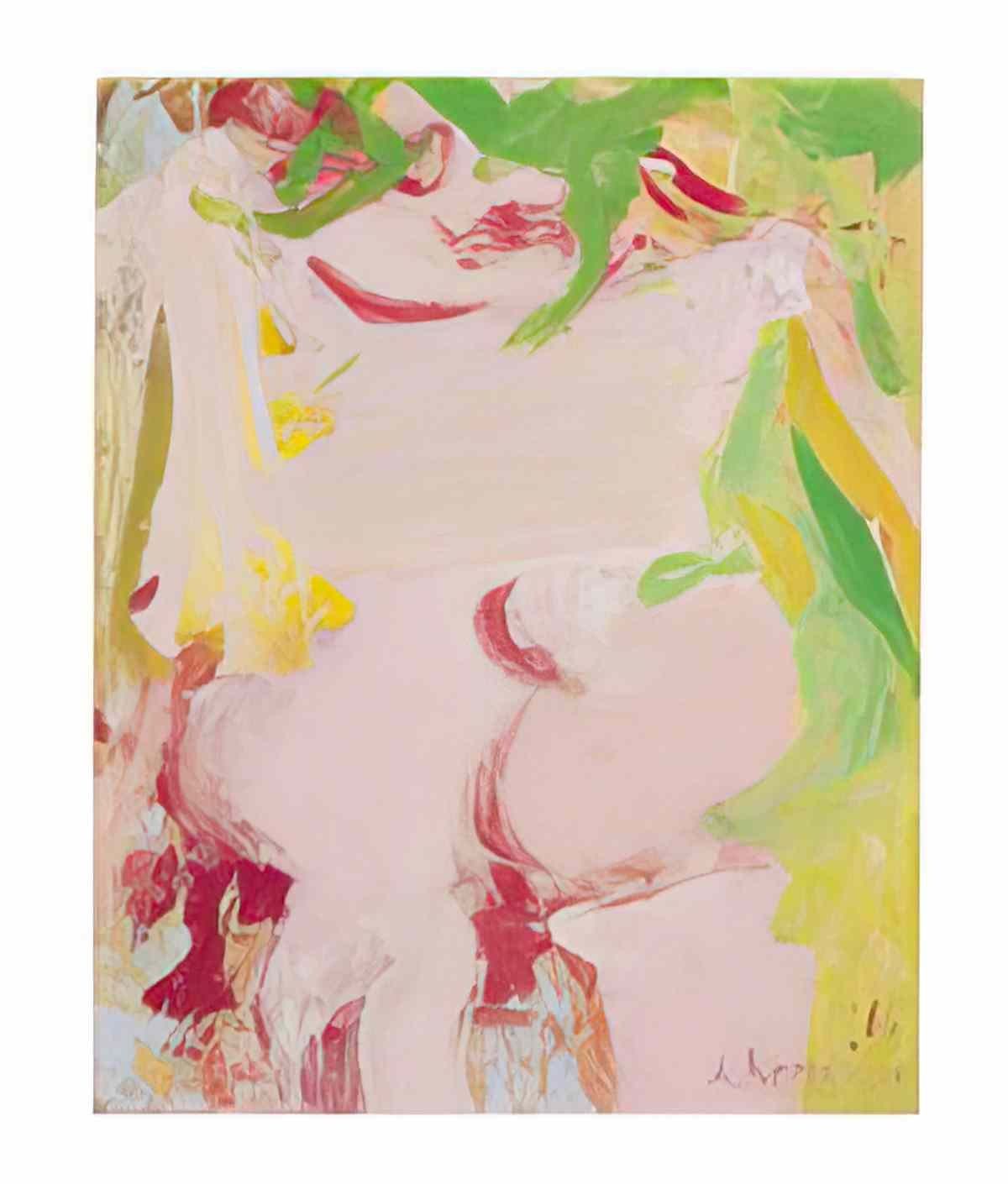 Willem de Kooning untitled135 Art A4 Photo Print