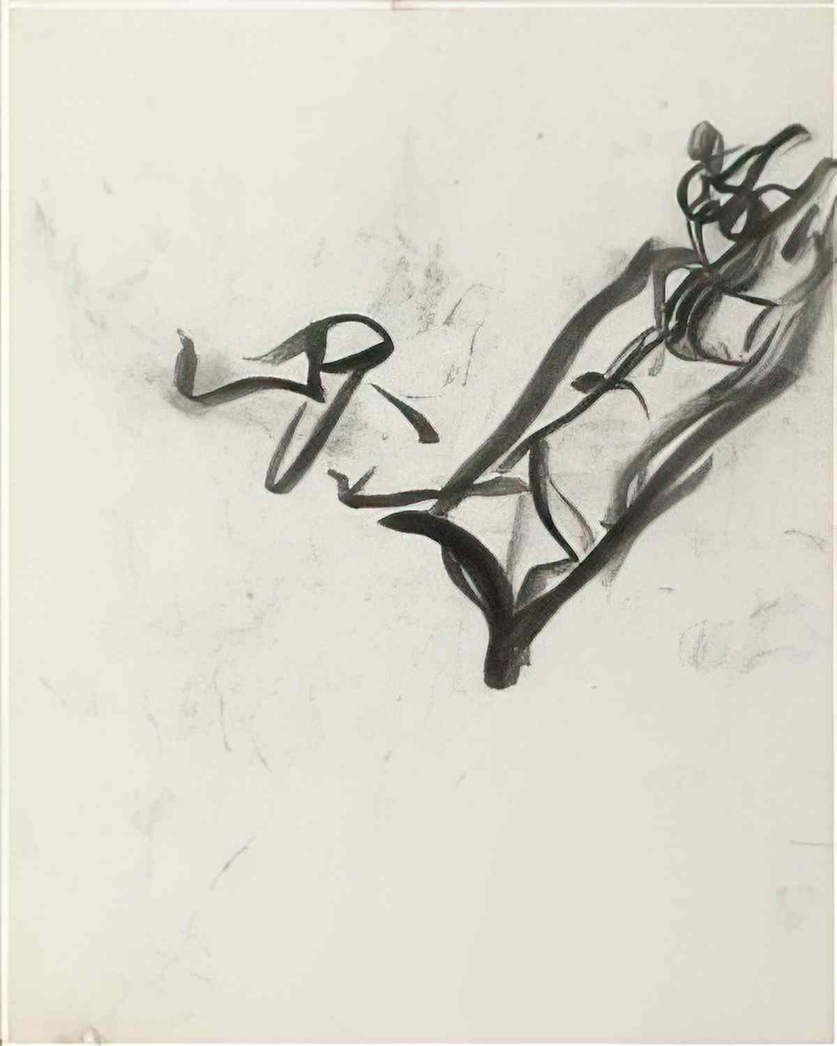 Willem de Kooning untitled136 2 Art A4 Photo Print